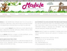 Tablet Screenshot of module.be